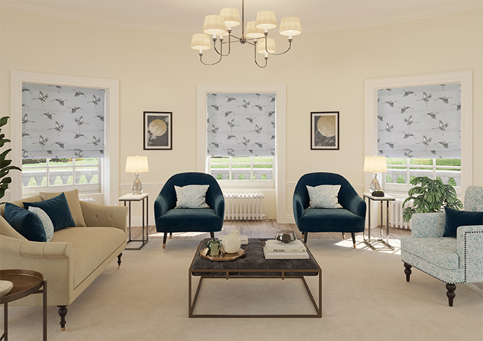 Cranes, Delft - Roman Blind - Image 8